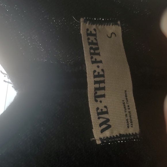 Free People Black Denim Dress - Picture 6 of 6